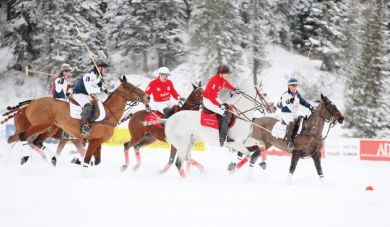 Polo a Cortina, brilla il team Ruinart-Montecarlo