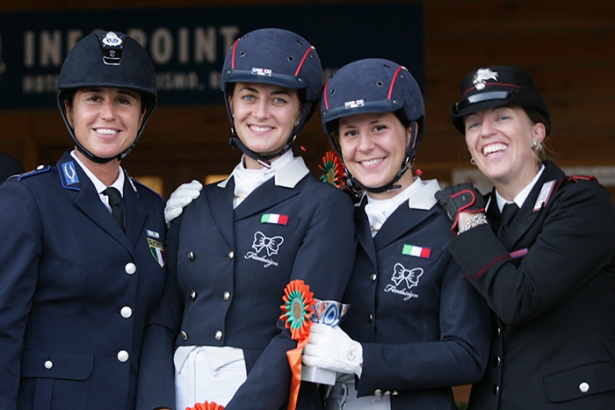 DRESSAGE: Campionati Italiani. Truppa medaglia d’oro