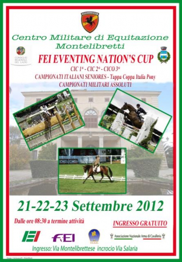 COMPLETO: FRA TRE SETTIMANE FEI NATIONS CUP A MONTELIBRETTI