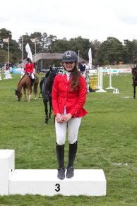 CSIOP Fontainebleau: Nicole Cepollina sul podio