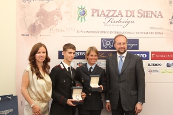 PREMIO FAIR PLAY LONGINES A MARTINENGO E BOLOGNINO