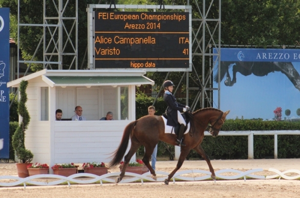 DRESSAGE: Qualifica continentale per Alice Campanella