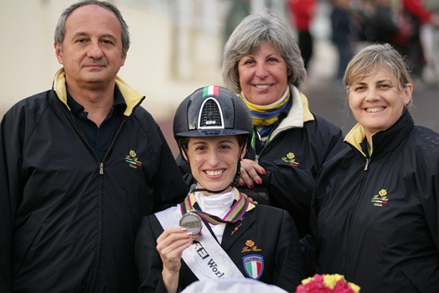 WEG2014: PARADRESSAGE. SARA MORGANTI MEDAGLIA D’ARGENTO MONDIALE