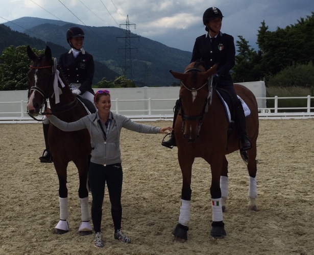 DRESSAGE: Soldi seconda a Villach Treffen