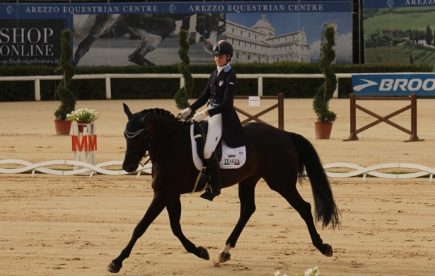 DRESSAGE: Partiti i Campionati Europei J&Yr di Arezzo