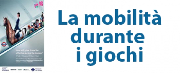 Cavalli protagonisti della campagna per la mobilità durante i Giochi 