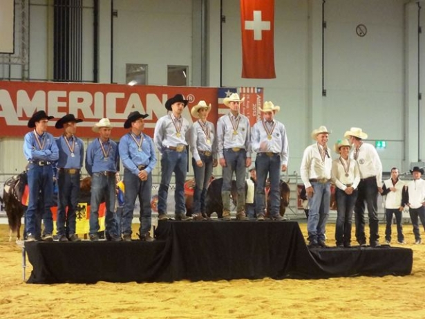 REINING: Europei. Italia medaglia d’argento