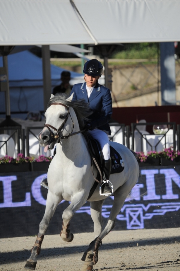 Piazza di Siena: Pony in campo