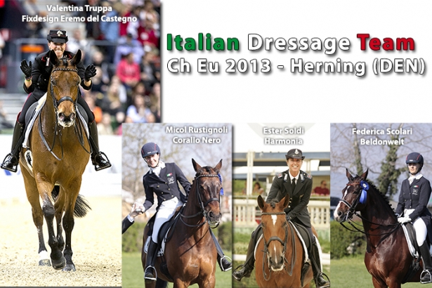 DRESSAGE: Quattro amazzoni in sfida continentale