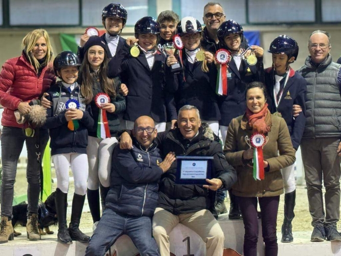 2^ COPPA CHALLENGE A SQUADRE PER REGIONI INDOOR TALENT SALTO OSTACOLI 2023 + TOP RIDER INDIVIDUALE TALENT SALTO OSTACOLI 2023-Pontedera(PI)-