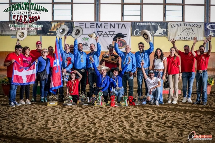 CAMPIONATO ITALIANO 2024 A SQUADRE REINING-Spinalberto (MO)-