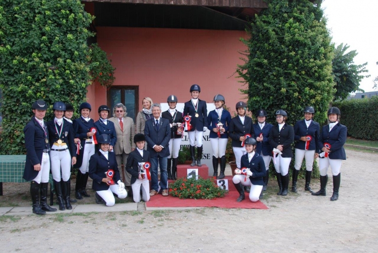 Premiazioni campionati reg dressage 2017