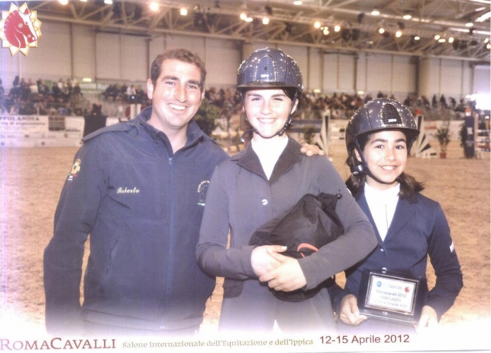 Premiazione 1° class Chiara Falchi 2° Giorgia Carzedda