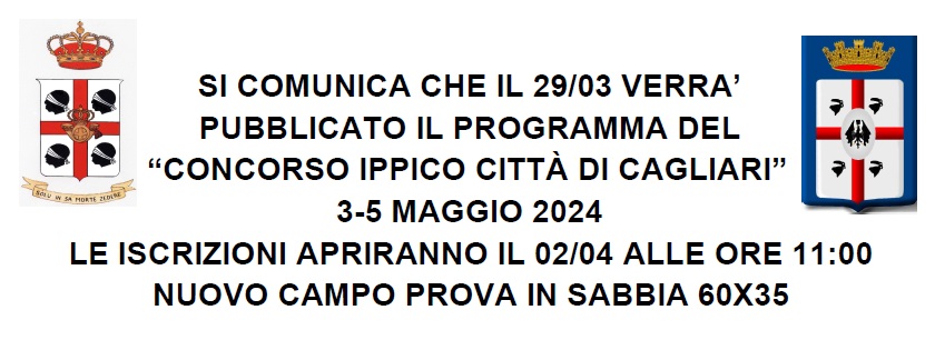 iscrzioni citta di cagliari